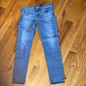 AG Adriano Goldschmied Women’s Stevie Ankle Jeans, Size 27